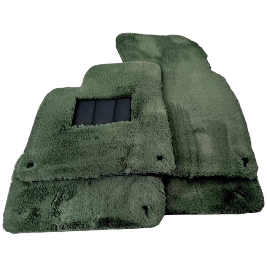 Various Colors of Sheepskin Floor Mats Tailored for the Lexus LX 470 (1998-2006) - AutoWin