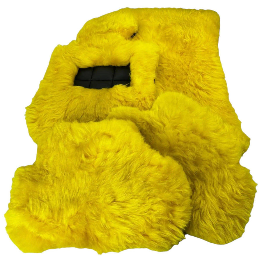 Various Colors of Sheepskin Floor Mats Tailored for the Lexus LX 570 (2008-2021) - AutoWin