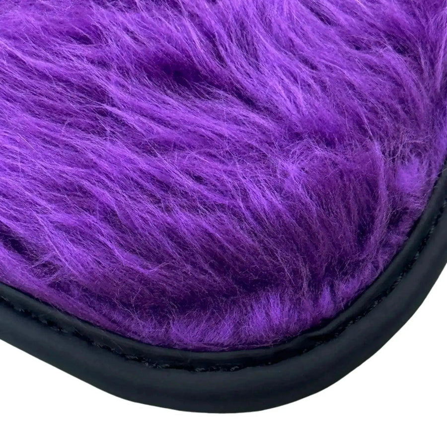 Violet Sheepskin Floor Mats for Rolls-Royce Ghost Series II (2021-2024) - AutoWin