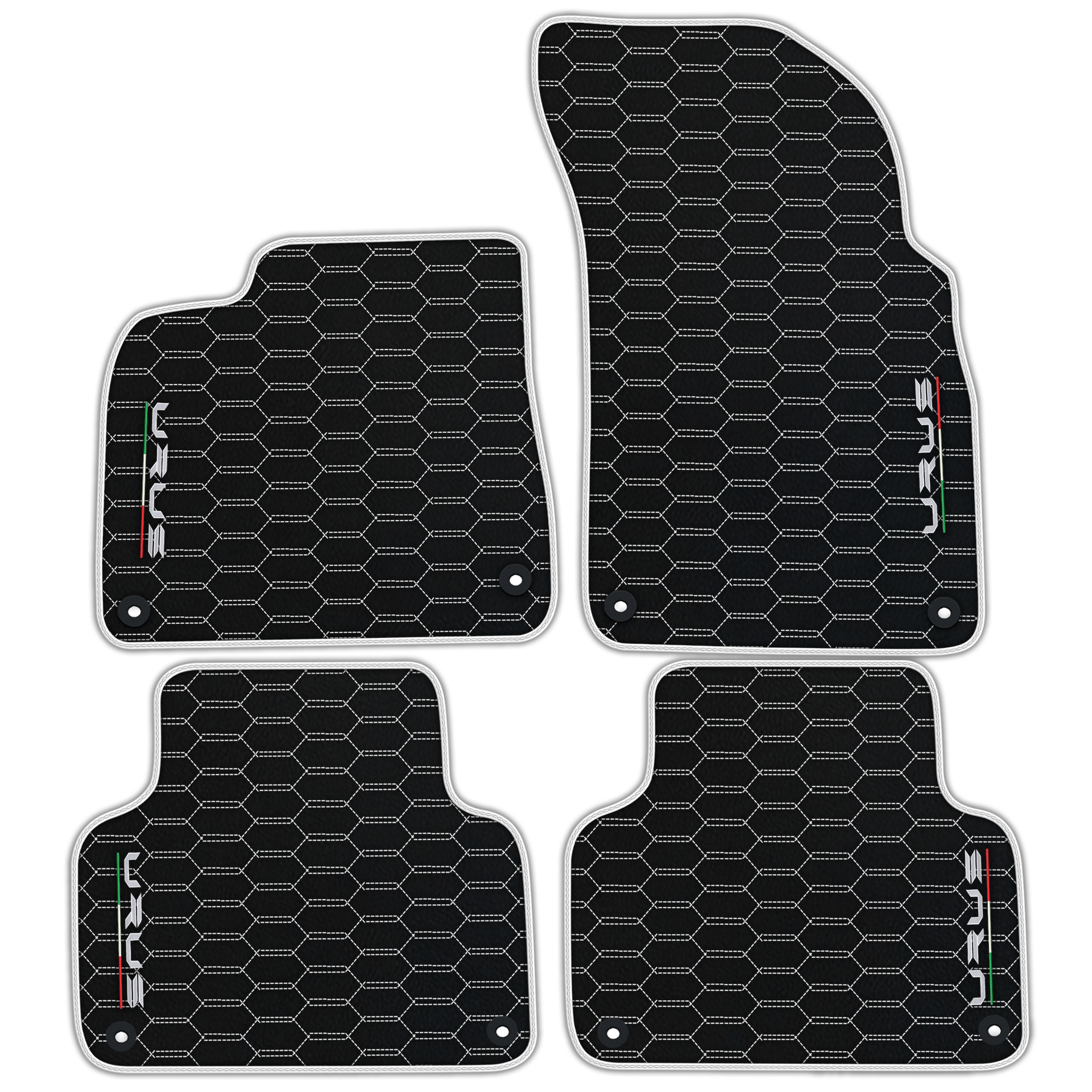 Tapis de voiture personnalisables pour Lamborghini Urus en bleu foncé - AutoWin.EU