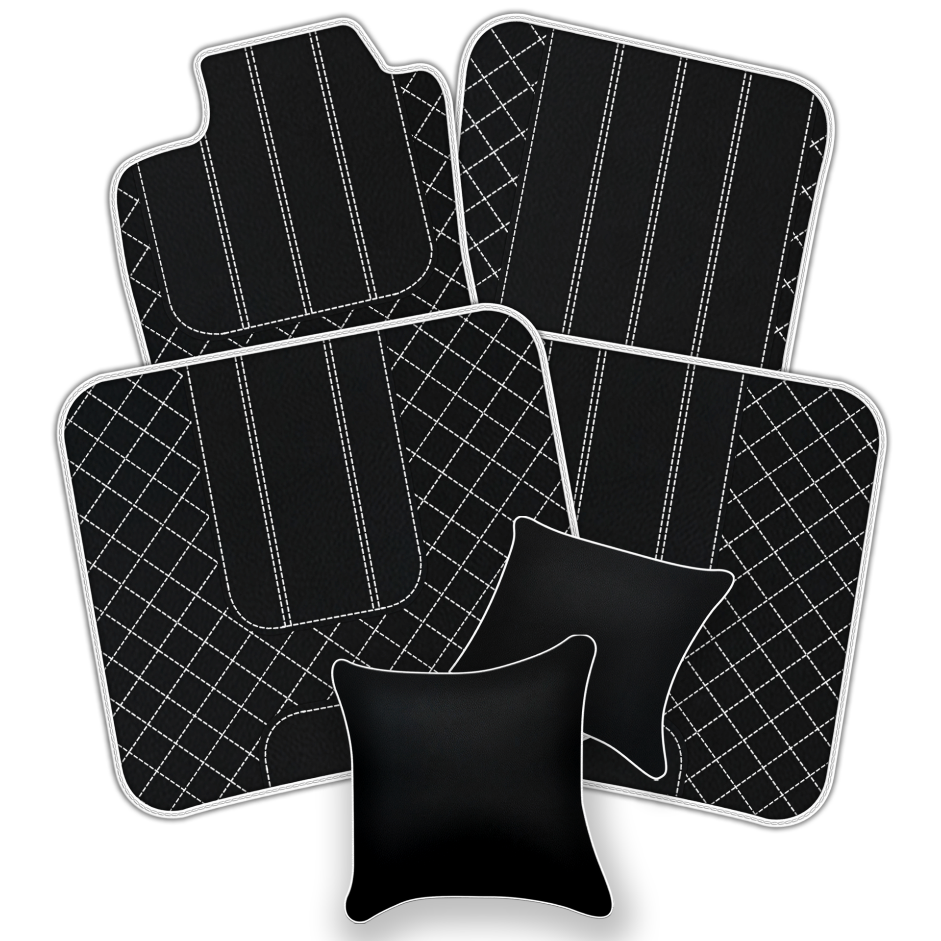 Tappetini per auto neri per Bentley Flying Spur Speed (2019-2023) - AutoWin