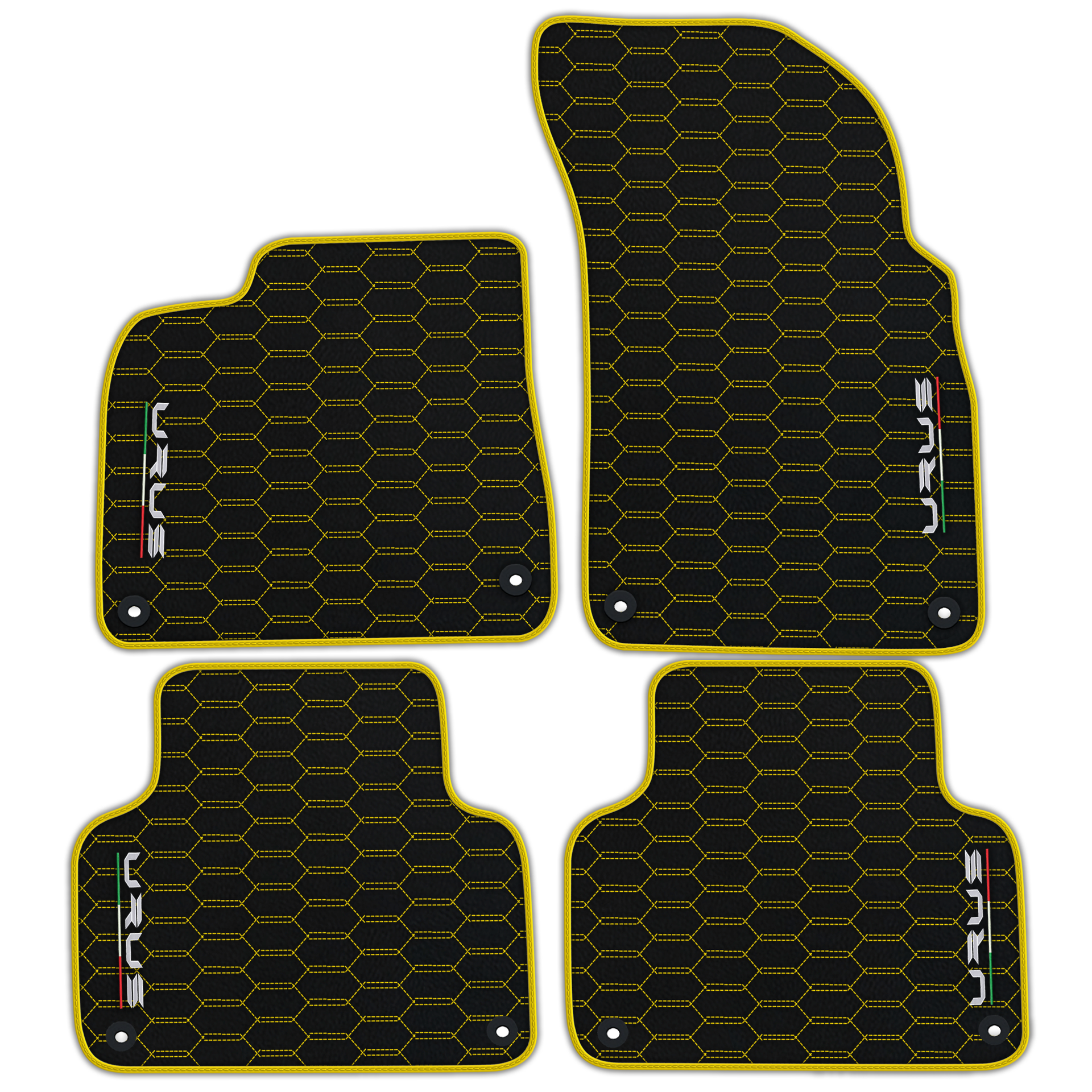 Tapis de voiture personnalisables pour Lamborghini Urus en bleu foncé - AutoWin.EU