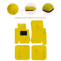 Premium Luxurious Sheepskin Floor Mats for Bentley Arnage (1998-2009)