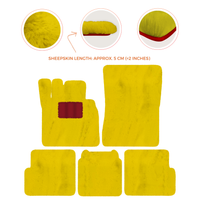 Premium Sheepskin Floor Mats for Ferrari 296 GTS (2022-2025)