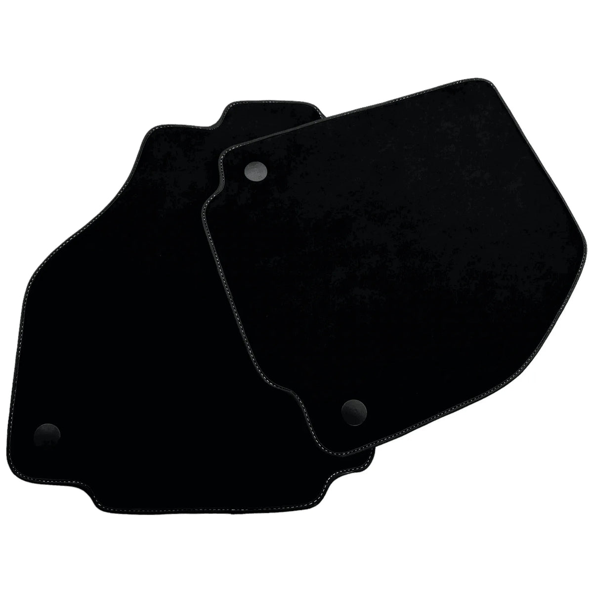 Alcantara Black Floor Mats For Ferrari 488 GTB (2016-2022)