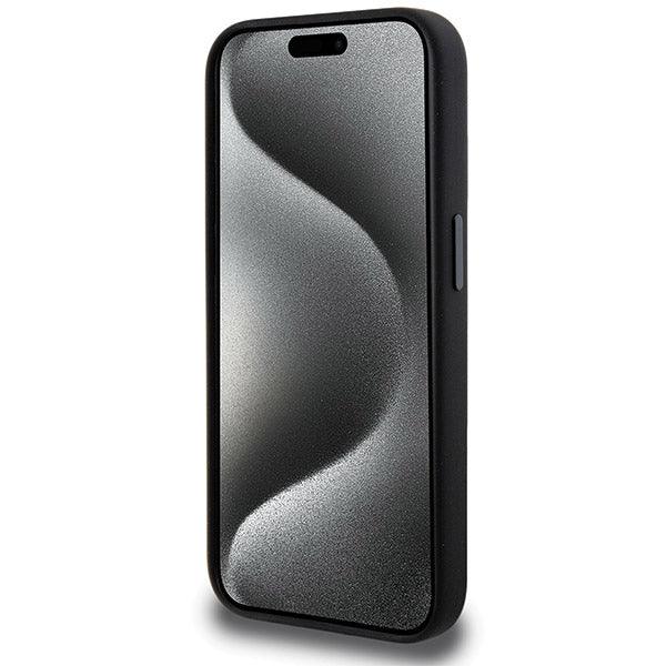 AMG Silicone Carbon Pattern MagSafe Hardcase for iPhone 15 Pro 6.1" - AutoWin