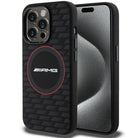 AMG Silicone Carbon Pattern MagSafe Hardcase for iPhone 15 Pro Max 6.7" - AutoWin