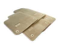 Beige Floor Mats for Audi A3 - Convertible (2014-2020) | ER56 Design - AutoWin