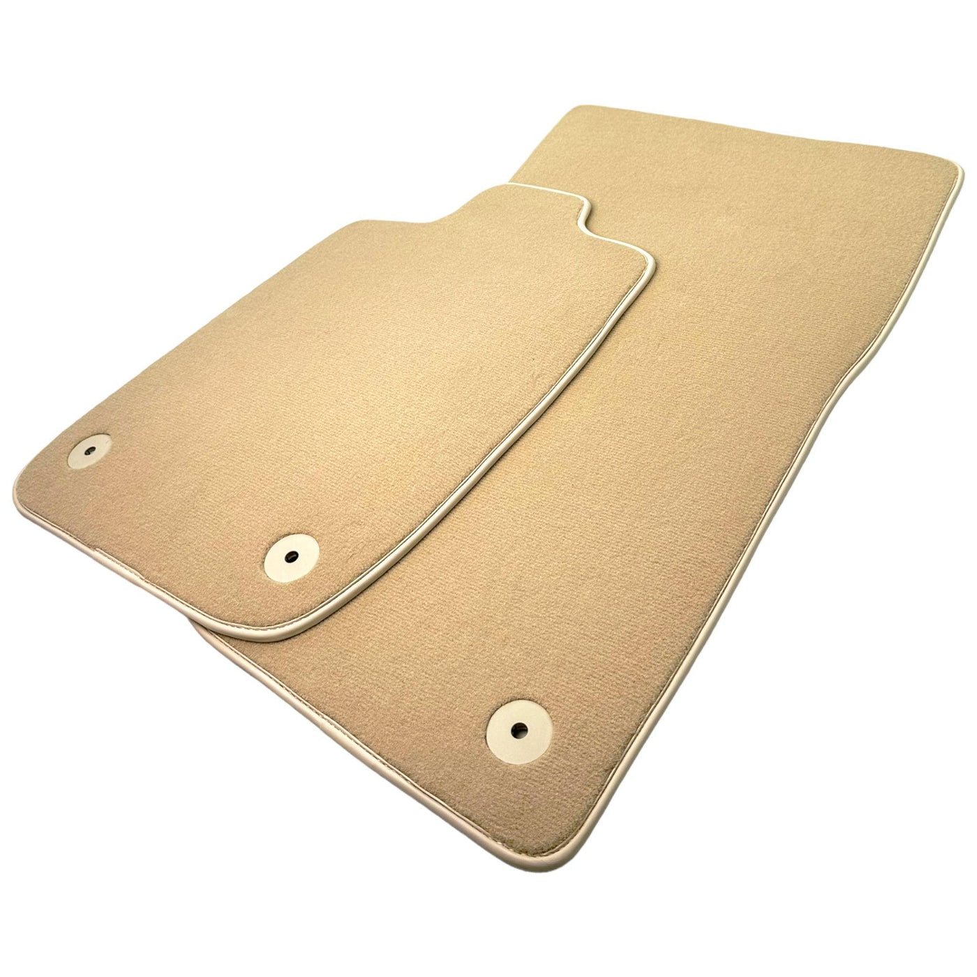 Beige Floor Mats For Bentley Continental GT (2018–2023) - AutoWin
