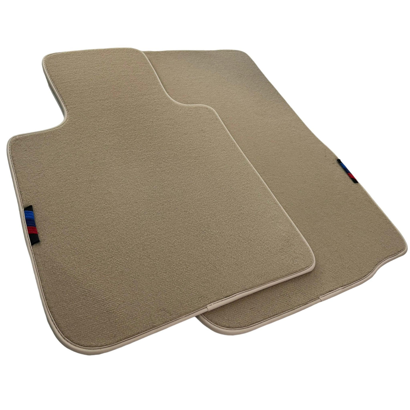 Beige Floor Mats For BMW Z4 Series E86 Coupe (2003-2008) With M Package - AutoWin