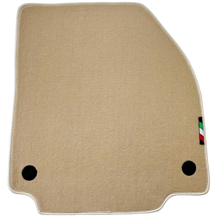 Beige Floor Mats for Ferrari 458 Italia (2009-2015) | Italian Edition