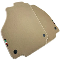 Beige Floor Mats for Ferrari 458 Italia (2009-2015) | Italian Edition