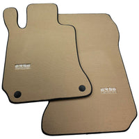 Beige Floor Mats For Mercedes-Benz C-Class W204 (2007-2014) - AutoWin