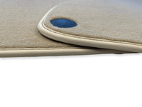 Beige Floor Mats For Mercedes-Benz SL R129 (1989-2001) - AutoWin