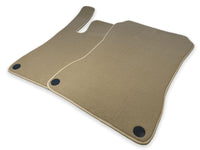 Beige Floor Mats For Mercedes-Benz SLK R171 (2004-2011) - AutoWin