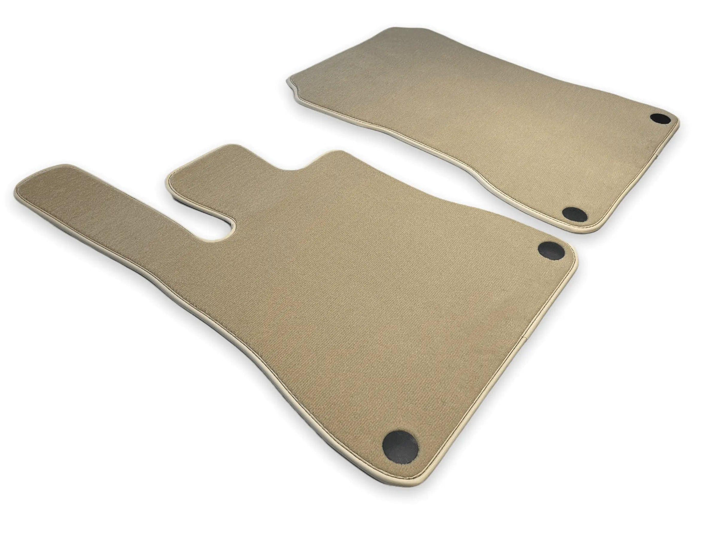Beige Floor Mats For Mercedes-Benz SLK R171 (2004-2011) - AutoWin