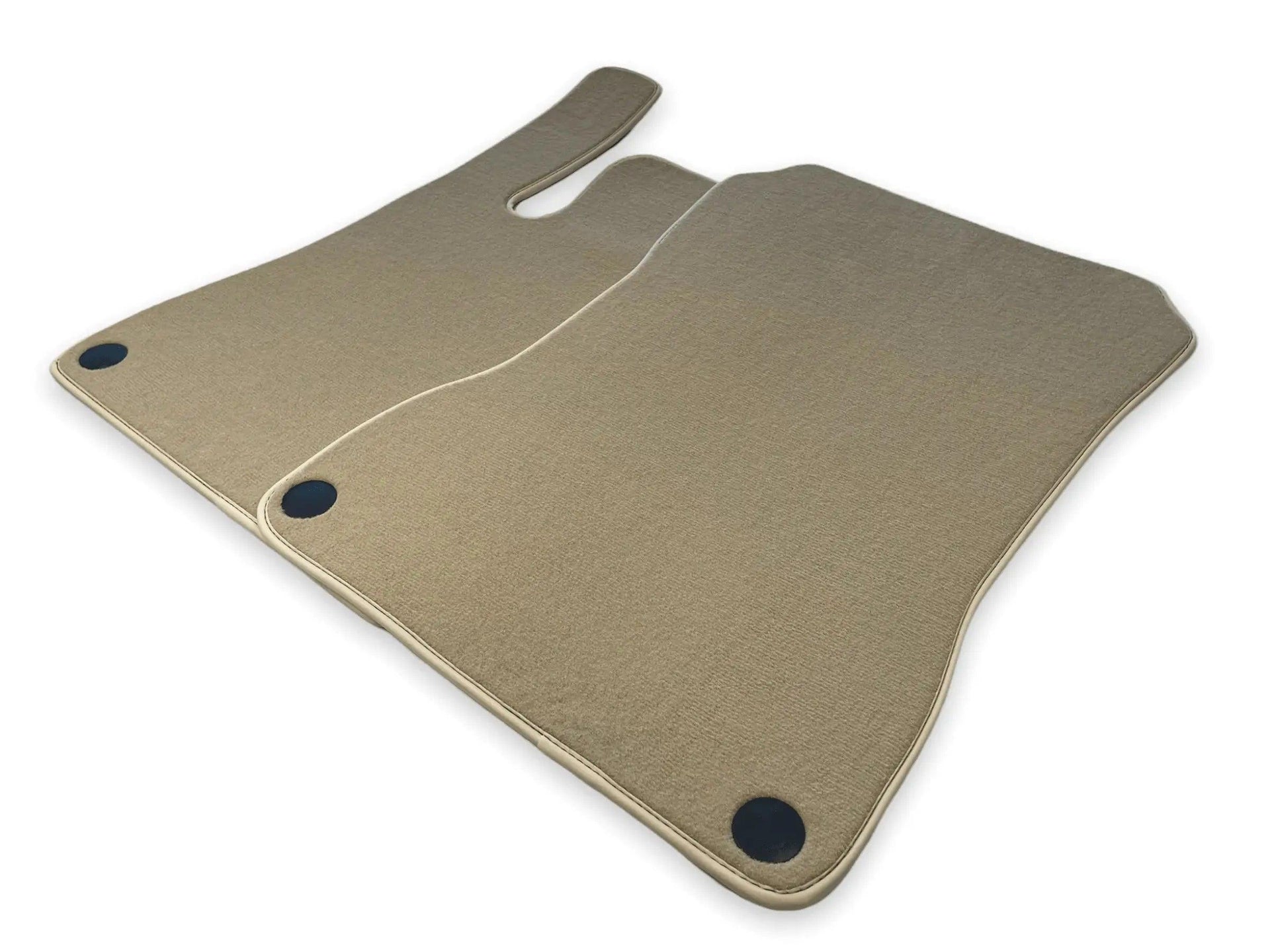 Beige Floor Mats For Mercedes-Benz SLK R171 (2004-2011) - AutoWin