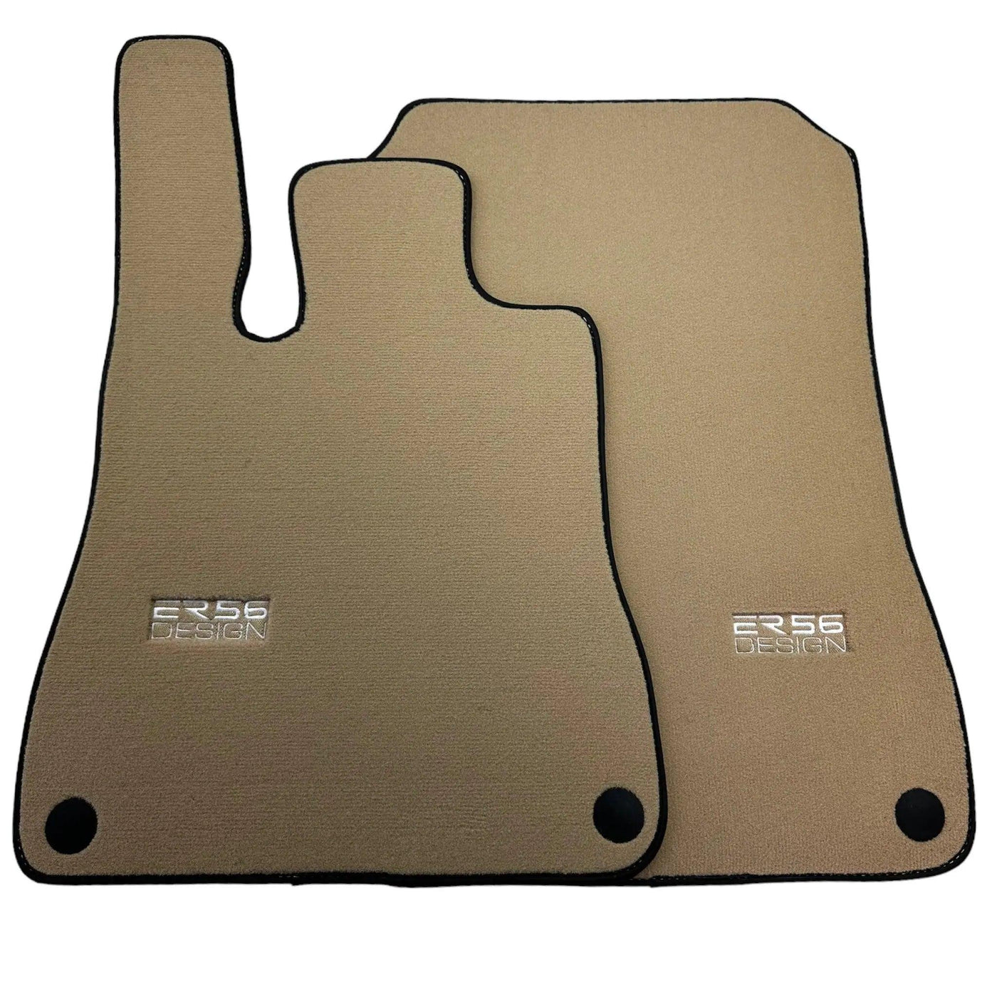 Beige Floor Mats For Mercedes-Benz SLK R172 (2011-2023) - AutoWin