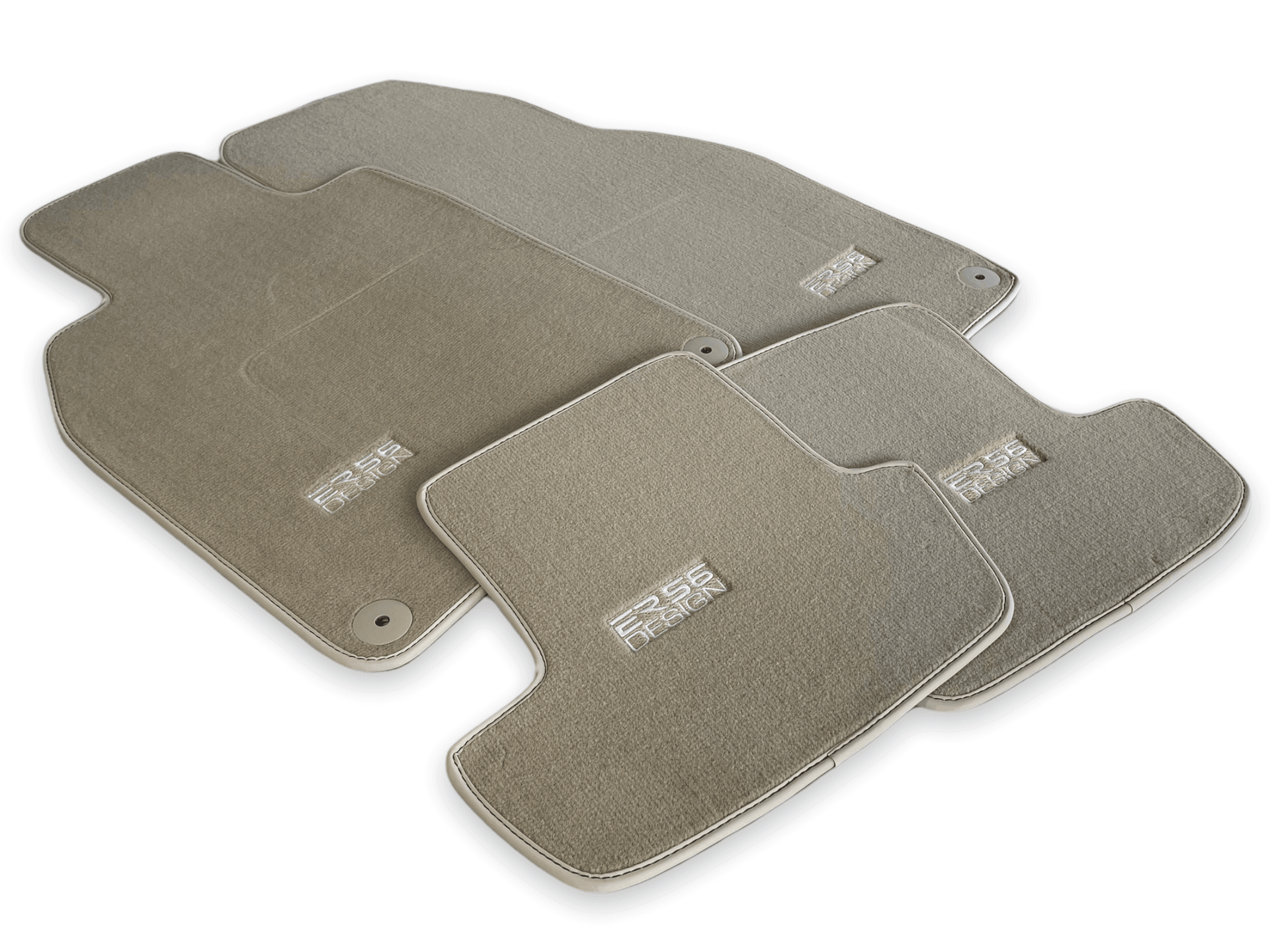 Beige Floor Mats for Porsche 911 - 991 (2012-2019) | ER56 Design - AutoWin