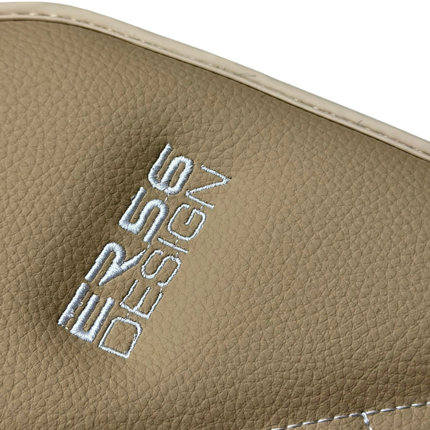 Beige Leather Floor Mats for Mercedes-Benz G Class W461 (1979-2008) ER56 Design - AutoWin