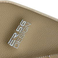 Beige Leather Floor Mats for Mercedes-Benz G Class W461 (1979-2008) ER56 Design - AutoWin