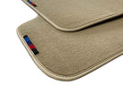 Beige Mats For BMW 5 Series E34 Sedan With M Package - AutoWin