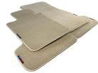 Beige Mats For BMW M5 E34 With M Package - AutoWin