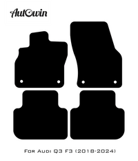 BeigeFloor Mats for Audi Q3 F3 (2018-2024) | ER56 Design - AutoWin