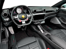 Black Floor Mats for Ferrari Portofino M with Leather | AutoWin