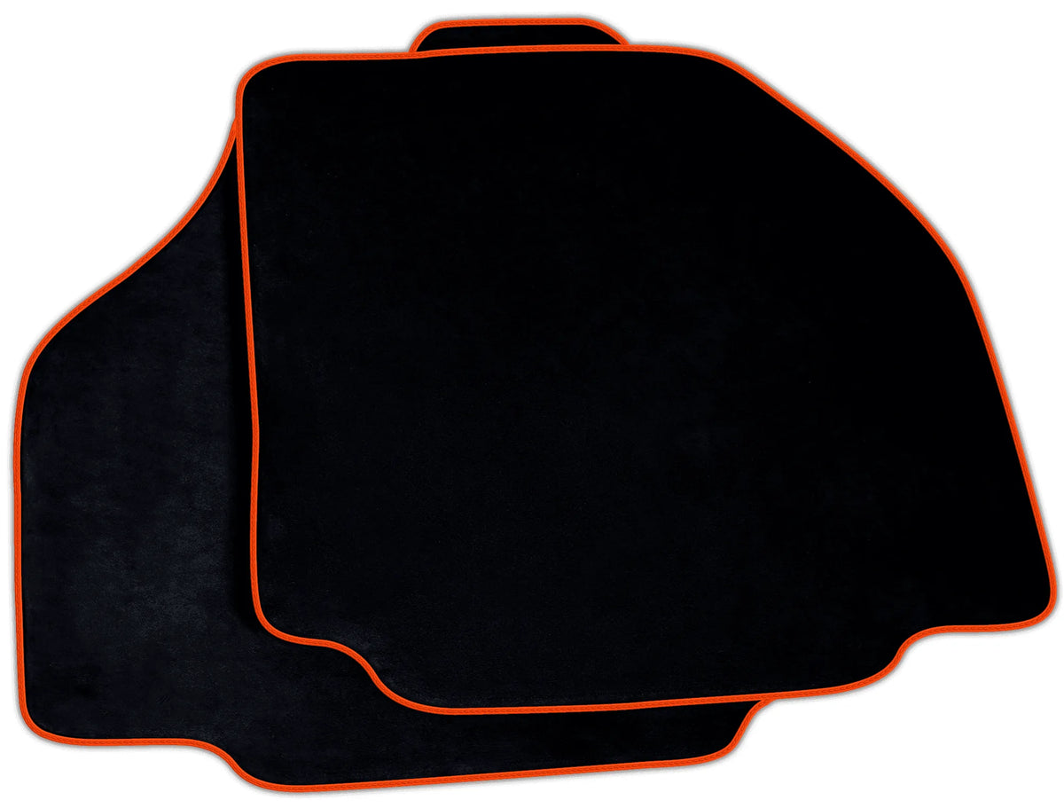 Black Alcantara Floor Mats for Ferrari 458 Speciale (2012-2015) | Various Trim Colors
