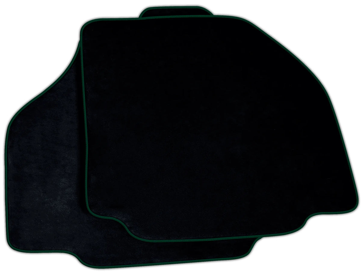 Black Alcantara Floor Mats for Ferrari 488 Pista Spider | Various Trim Colors