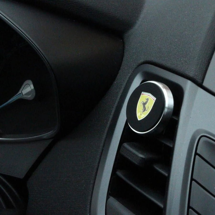 Black Ferrari Car Phone Holder – Air Vent Mount | Universal Fit