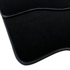 Black Floor Mats For A6 - C8 Sedan (2018-2023) - AutoWin