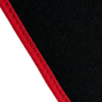 Black Floor Mats for Alfa Romeo 159 4-door Sedan (2006-2011) - AutoWin