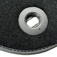 Black Floor Mats for Aston Martin DB9 Volante (2004-2016) Convertible with Leather - AutoWin