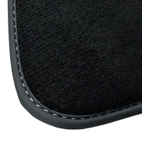 Black Floor Mats for Aston Martin DB9 Volante (2004-2016) Convertible with Leather - AutoWin