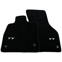 Black Floor Mats for Audi TT MK1 Convertible (1998-2006) - AutoWin