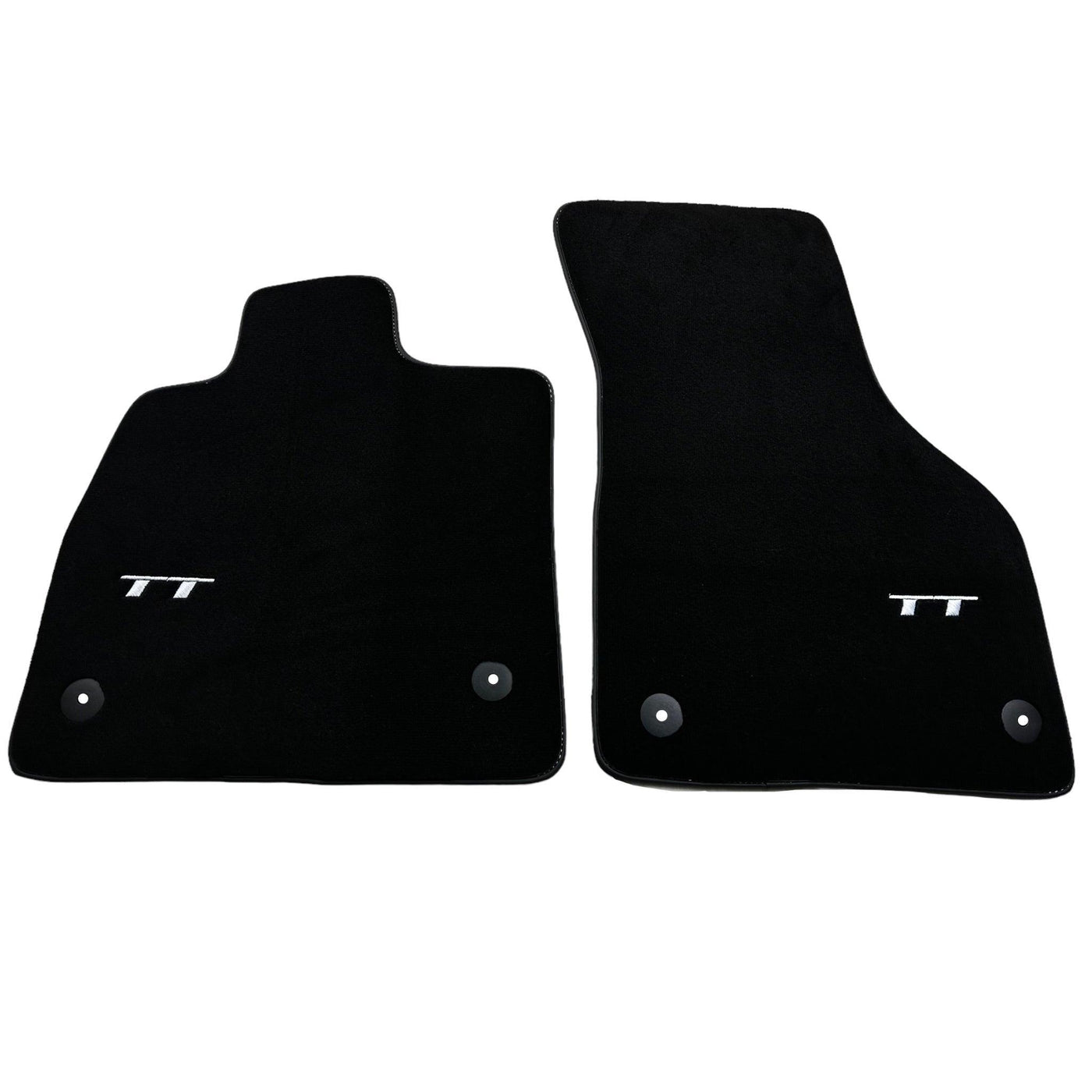 Black Floor Mats for Audi TT MK1 Convertible (1998-2006) - AutoWin