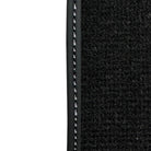 Black Floor Mats for Audi TT MK2 Convertible (2006-2014) with Leather - AutoWin