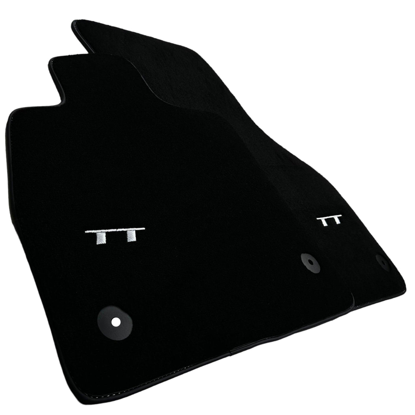 Black Floor Mats for Audi TT MK2 Coupe (2006-2014) - AutoWin