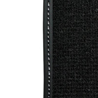 Black Floor Mats for Audi TT MK3 Coupe (2014-2019) with Leather - AutoWin