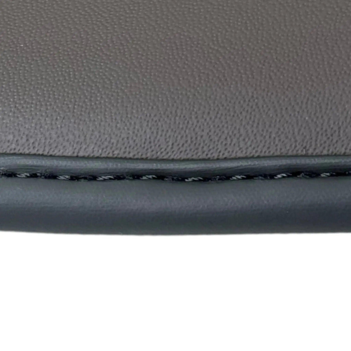 Black Floor Mats for Bentley Bentayga (2015-2023) with Dark Brown Leather | ER56 Design - AutoWin