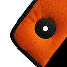 Black Floor Mats For Bentley Continental Continental GTC (2018-2023) with Orange Alcantara Leather - AutoWin