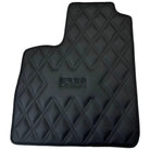 Black Floor Mats for Bentley Continental GT (2003–2011) with Leather | ER56 Design - AutoWin
