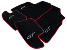 Black Floor Mats For Bentley Continental GT (2011–2018) With Red Trim - AutoWin