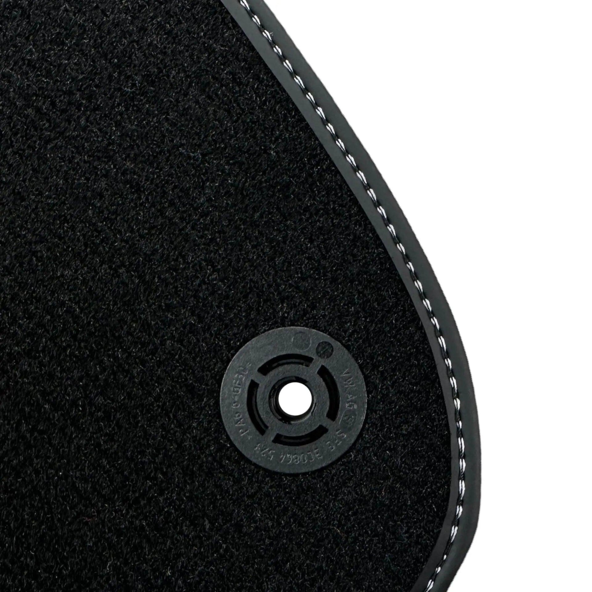 Black Floor Mats For Bentley Continental GT (2018–2023) Speed with Leather - AutoWin