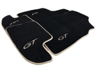 Black Floor Mats For Bentley Continental GTC (2006–2011) With Beige Trim - AutoWin
