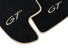 Black Floor Mats For Bentley Continental GTC (2006–2011) With Beige Trim - AutoWin