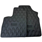 Black Floor Mats for Bentley Continental GTC (2006–2011) with Leather | ER56 Design - AutoWin