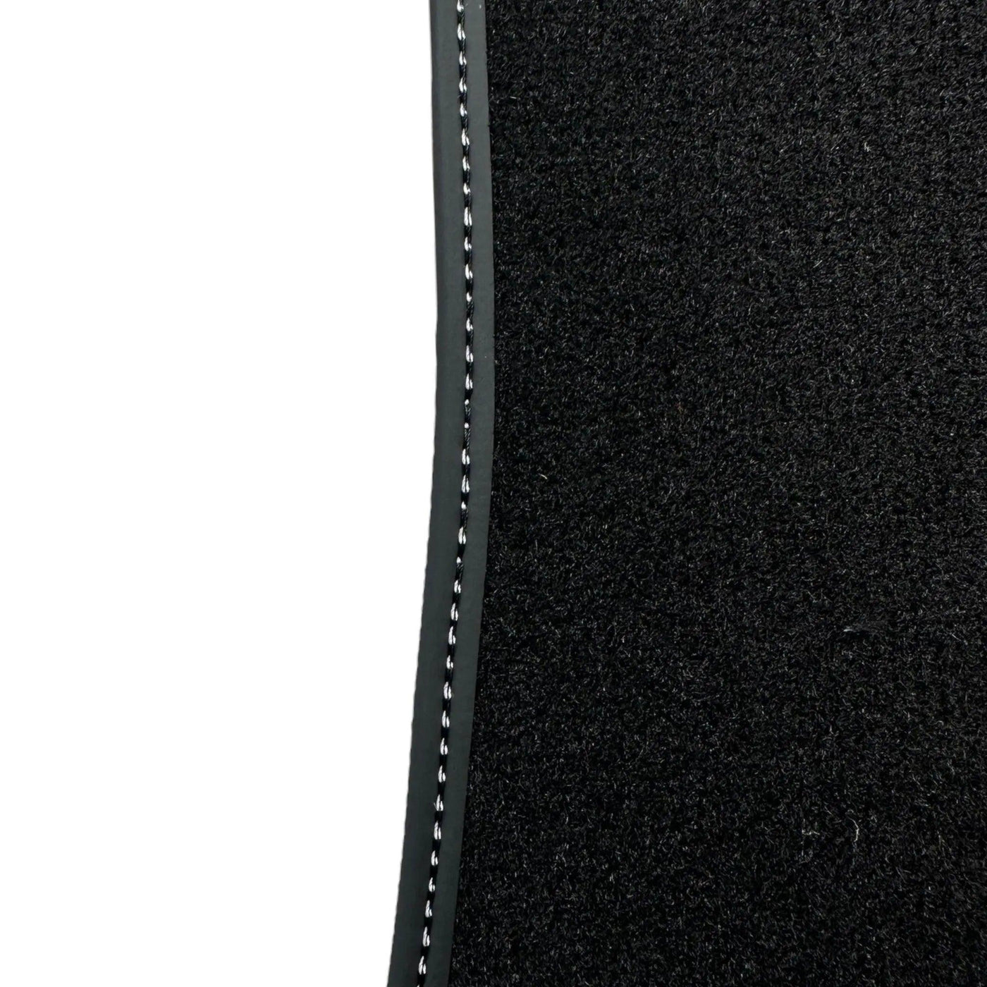 Black Floor Mats For Bentley Continental GTC (2018-2023) Speed with Leather - AutoWin